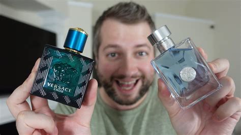 versace eros vs mont blanc legend|Versace review.